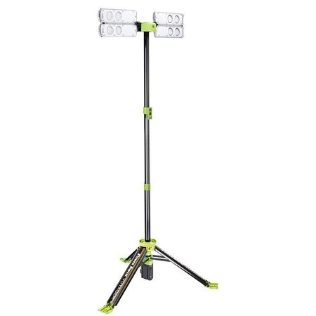 POWERSMITH Voyager Series Work Light, 052 A, 120 V, 52 W, LithiumIon, Rechargeable Battery, 2Lamp PVLR8000A